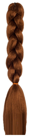 Hairshop AIDA 27 Каштановый светлый, коса для афропричесок и дред-локов, 1,3 м