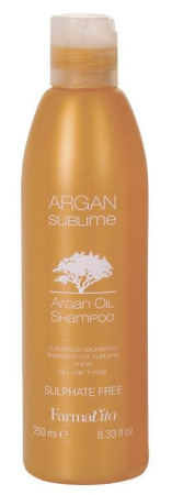 Шампунь питательный с аргановым маслом Farmavita "Argan Sublime", 250 мл