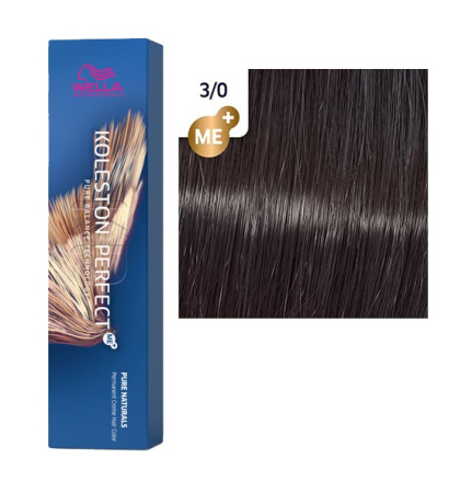 Крем-краска Wella Koleston Perfect Pure Naturals 3/0, 60 мл