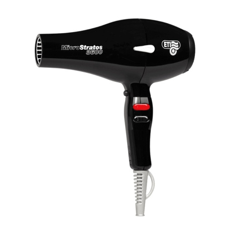 Фен "Micro Stratos" 3600 ETI 2400 Вт, чёрный