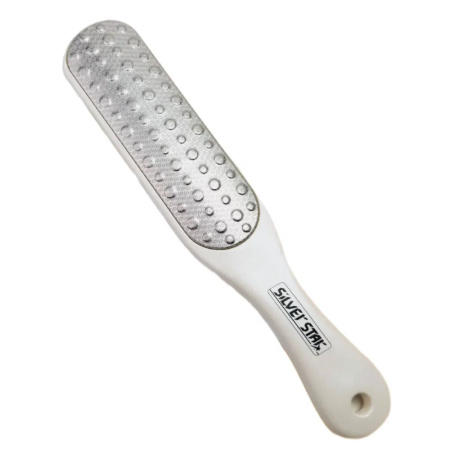 Silver Star Терка для педикюра лазерная большая АТ 362 WHITE, белая 