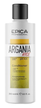 Кондиционер Epica Argania Rise для придания блеска волосам с маслом арганы, 250 мл