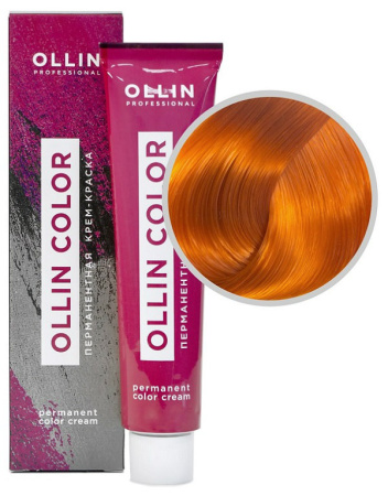 Перманентная крем-краска для волос Ollin Color 9/43 блондин медно-золотистый, 60 мл