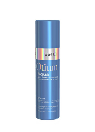 Спрей для интенсивного увлажнения волос Estel Otium Aqua, 200 мл