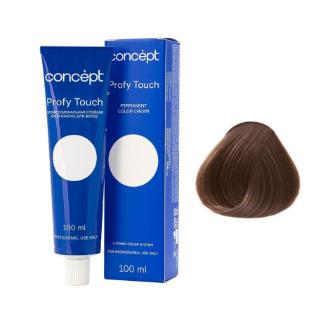 Крем-краска Concept Profy Touch 4/0 шатен, 100 мл