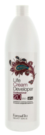 МП Farmavita Крем оксигент Life Cream Developer 6% (20 vol), 1000 мл