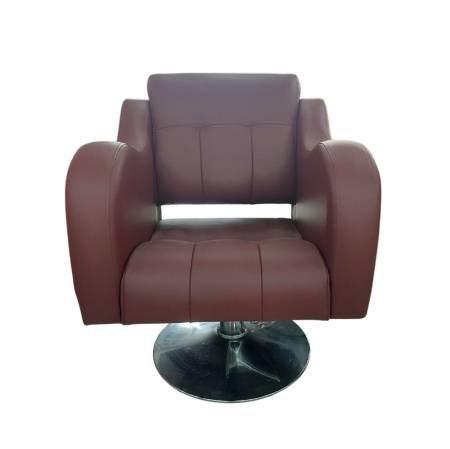 Парикмахерское кресло MassLife Волна, бордовый