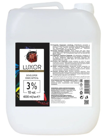 Окислитель для волос 3% LUXOR COLOR ,4000 мл