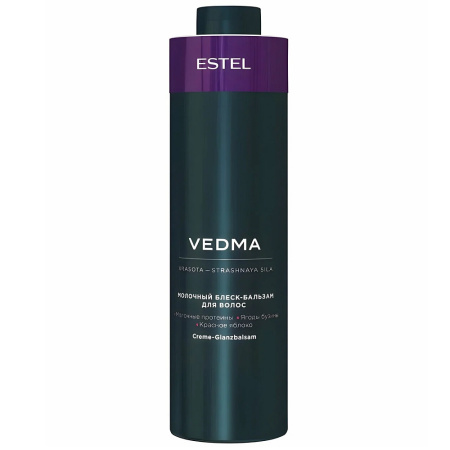 Блеск-бальзам молочный для волос Estel Vedma, 1000 мл