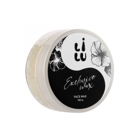 Воск полимерный для лица LILU Exclusive Wax 02 белый в гранулах, 140 г