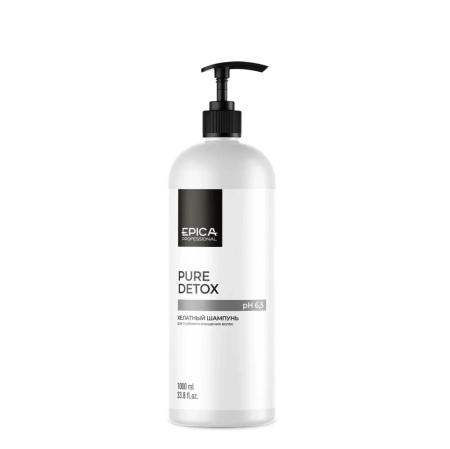 МП Epica Хелатный шампунь для глубокого очищения волос Pure Detox, 1000 мл