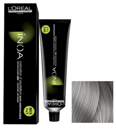 Краска для волос Loreal INOA, 9.11 очень светлый глуб. пеп., 60 мл