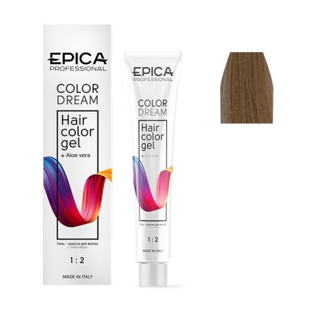 Гель-краска Epica Colordream 9.71 блондин шоколадно-пепельный, 100 мл