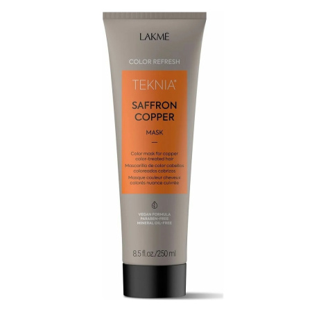 МП Lakme Маска для обновления цвета медных оттенков волос saffron Copper, 250 мл