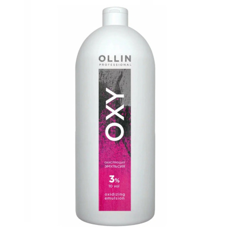 МП Ollin Oxy Окисляющая эмульсия 3% 10vol., 1000 мл