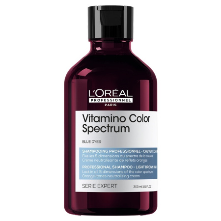 L’Oreal Шампунь нейтрализующий с синим пигментом Vitamino Color Spectrum, 300 мл