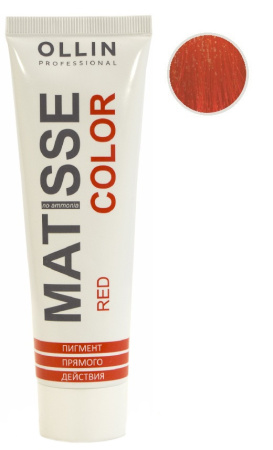 Пигмент прямого действия Ollin Matisse Color красный, 100 мл 