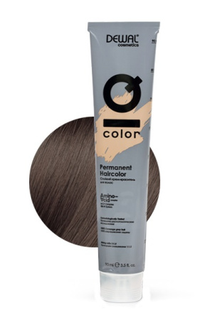 Краситель перманентный Dewal IQ Color Tone 6.1 dark ash blonde, 90 мл
