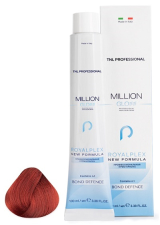 Крем-краска для волос Million Gloss 8.6 Светлый блонд красный, 100 мл