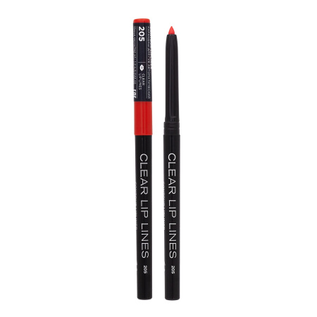 Карандаш механический для губ Parisa Clear Lip Lines, т. 205 коралловый