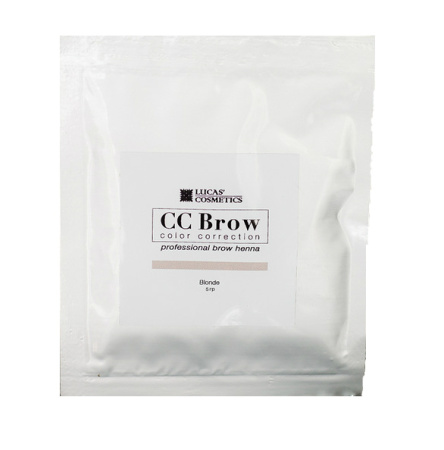 Хна для бровей в саше CC Brow Lucas' Cosmetics, русая, 5 г