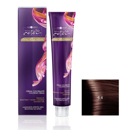 Крем-краска Hair Company Inimitable Color 6.4 тёмно-русый медный, 100 мл