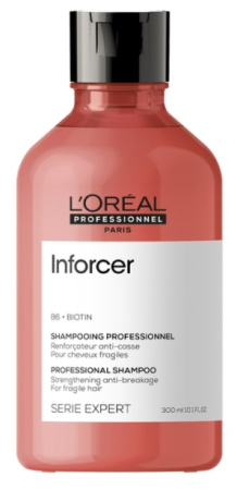 Шампунь Loreal Inforcer для предотвращения ломкости волос, 300 мл