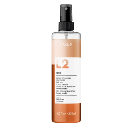 Кондиционер двухфазный Lakme L2 CURLS для экспресс-ухода за кудрявыми волосами, 300 мл