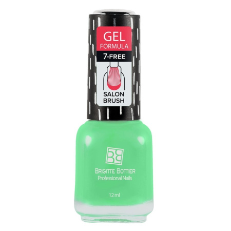 Лак для ногтей Brigitte Bottier Gel Formula, т. 43 весенняя зелень, 12 мл