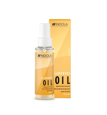 Несмываемая маска-масло для волос Indola Glamorous Oil "Чарующее сияние", 100 мл