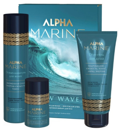 Набор мужской Estel Alpha Marine "New Wave"
