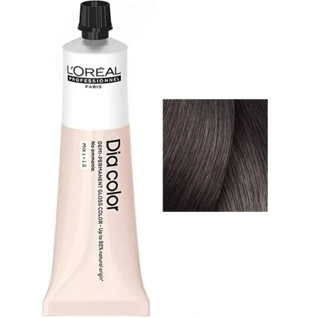 L’Oreal Professionnel Краситель Dia color 4.12 шатен пепельно-перламутровый, 60 мл