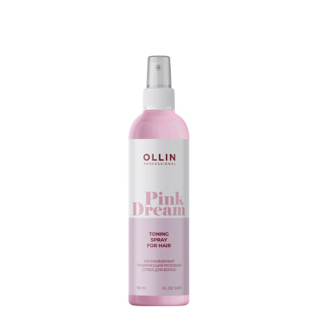 Тонирующий спрей для волос Ollin Pink Dream, 150 мл