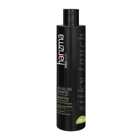 Шампунь бессульфатный для всех типов волос Harizma PROhair Silky Touch, 300 мл