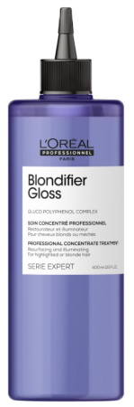 Восстанавливающий концентрат Loreal Blondifier для осветл. и мелир. волос, 400 мл