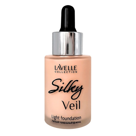Тональный крем LavelleCollection Silky veil тон 01 фарфоровый, 30 мл