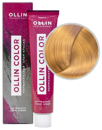 Перманентная крем-краска для волос Ollin Color 9/3 блондин золотистый, 60 мл