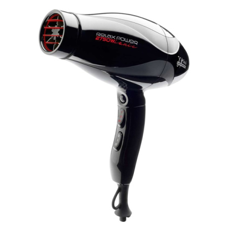 Фен Gamma Piu Relax Power Ionic 2750 W, черный