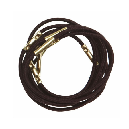 Резинки для волос "Midi" Dewal, коричневые, 10 шт