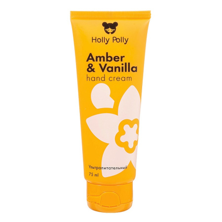 Holly Polly Крем для рук Amber&Vanilla Ультрапитательный, 75 мл