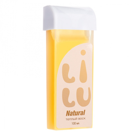 Воск тёплый LILU 01 natural в картридже, 100 мл
