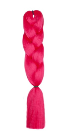 Hairshop AIDA F24 Розовый, коса для афропричесок и дред-локов, 1,3 м