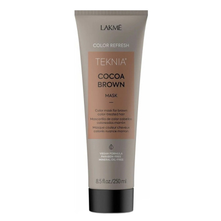 Маска для обновления цвета коричневых оттенков волос Lakme, 250 мл