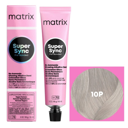 МП Matrix S Sync Краситель 10P оч.-оч. св. блондин жемчуж., 90 мл