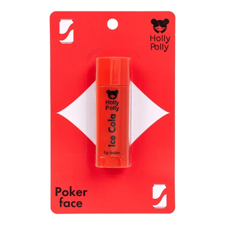 Holly Polly Poker Face Бальзам для губ Ice Cola, 4,8 г