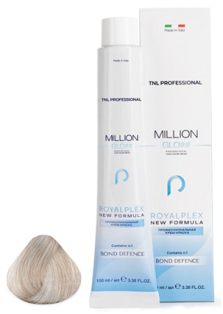 Крем-краска для волос Million Gloss 9.2 Очень светлый блонд фиолетовый, 100 мл