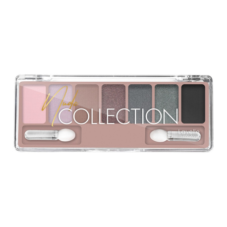 Тени для век Lavelle Collection Nude Collection, 04 серо-розовый нюд, 7,8 г