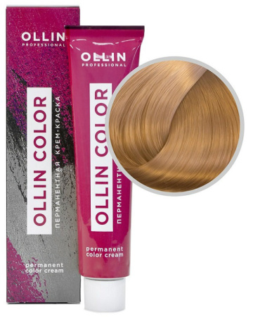Перманентная крем-краска для волос Ollin Color 10/3 светлый блондин зол., 60 мл