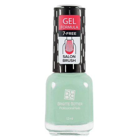 Лак для ногтей Brigitte Bottier Gel Formula, т. 83 перечная мята, 12 мл