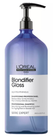 Шампунь для осветленных и мелированных волос L’Oreal Blondifier Gloss, 1500 мл